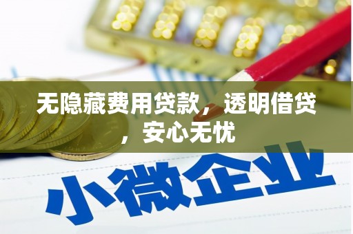 竹溪无隐藏费用贷款，透明借贷，安心无忧