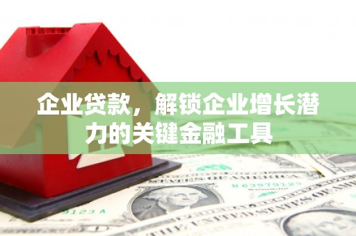 竹溪企业贷款，解锁企业增长潜力的关键金融工具