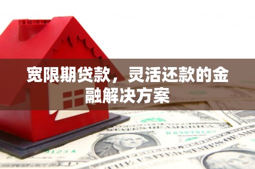 竹溪宽限期贷款，灵活还款的金融解决方案