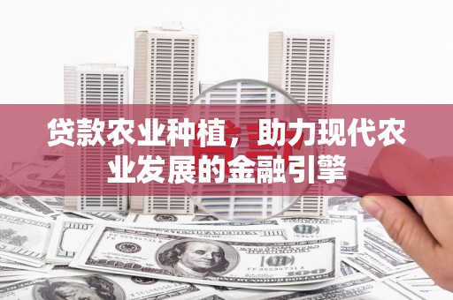 竹溪贷款农业种植，助力现代农业发展的金融引擎