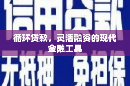 竹溪循环贷款，灵活融资的现代金融工具