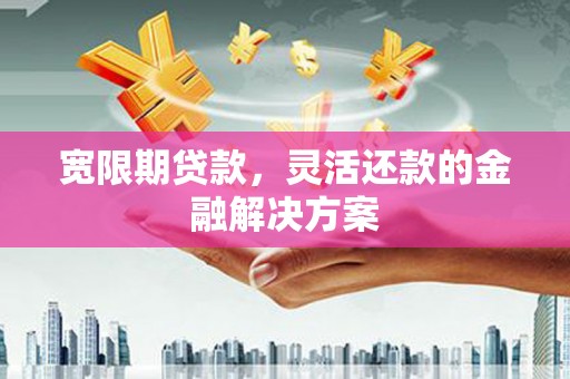 竹溪宽限期贷款，灵活还款的金融解决方案