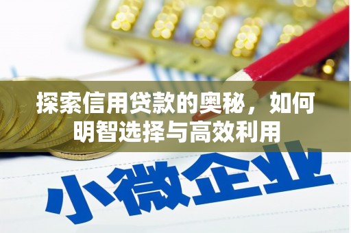 竹溪探索信用贷款的奥秘，如何明智选择与高效利用