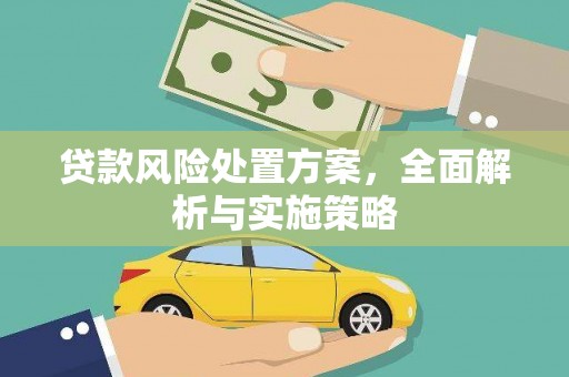 竹溪贷款风险处置方案，全面解析与实施策略